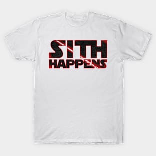 Sith Happens star T-Shirt